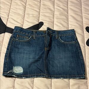 Urban outfitters lux Denim Mini Skirt size 26